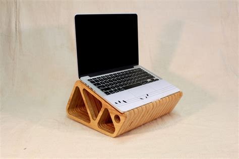 cnc machine computer stand|free laser cut laptop stand.